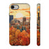 An Urban Autumn Overlook - Impact Resistant Phone Case iPhone 8 Matte